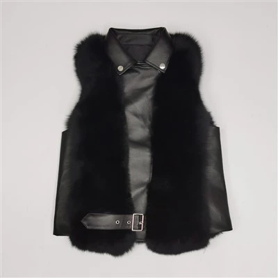 Veste din blană de vulpe Reducere